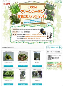 J:COMグリーンカーテンコンテスト